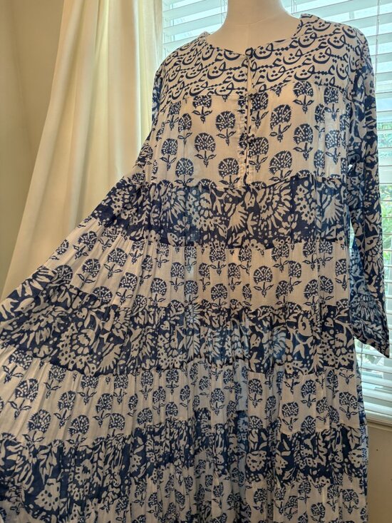 Orient 499 Dubai-Beirut Dresses & Skirts - Beautiful Orient 499 Spring-Summer midi-maxi lightweight cotton dress